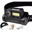 Ліхтар налобний Bailong BL 123 акумуляторний з датчиком руху і червоним світлом - мініатюра 1