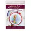 Набір для вишивання хрестиком "Сплячий жирафік" AHM-044 з п'яльцями - мініатюра 1