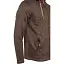 Куртка Orbis Textil Herrenjacke Strick-Fleece 418000-69 5XL Тёмно-коричневый - миниатюра 5