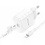 МЗП Borofone BA81A PD20W (1USB-C) + кабель Type-C to Lightning White - миниатюра 3