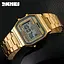 Наручний чоловічий годинник Skmei 1123 золотий - мініатюра 4