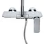 Душова система універсальна Qtap Slavonice Chrome з виливом QTSLA111CRM45904 - мініатюра 9