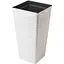 Горщик для квітів Form-Plastic Sahara slim квадро-35 49.9 л білий (3960-011) - мініатюра 1
