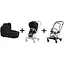 Люлька Cybex Mios Lux Deep Black + Текстиль для прогулянкового блоку Cybex Mios Deep Black + Шасси для коляски Cybex Mios LS RBA Rosegold - мініатюра 1