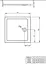 Душовий піддон Radaway Doros Plus C 80x80 SDRPC8080-01 - мініатюра 5