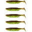 Силікон Savage Gear Fat Minnow T-Tail 130 мм 20.0g Chartreuse Pumpkin (5 шт/уп) - мініатюра 1