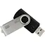 USB Flash накопичувач Goodram 64GB Twister UTS2 USB 2.0 black (UTS2-0640K0R11) - мініатюра 2