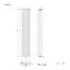 Радіатор дизайнерський Ideale Giulia 12 12/1800/336 білий, Білий - мініатюра 5
