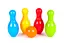Ігровий набір для гри в боулінг 4708TXK, 4 кеглі і 1 м'яч - мініатюра 1