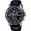 Часы наручные Casio Edifice EFR-526L-1AVUEF для мужчин на кожаном ремешке - миниатюра 1