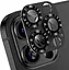 Захисне скло DK для Apple iPhone 16 Pro Max на камеру CD Metal Armor 021403 black 2 шт. - мініатюра 4