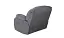 Крісло Ремо з механічним реклайнером сірий - мініатюра 3