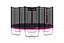 Батут із внутрішньою сіткою THUNDER OUTSIDE PRO 16FT 488 см Black/Pink - мініатюра 1