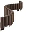 Палісад садовий Prosperplast Palisada трубчастий 2.4 м коричневий - мініатюра 1
