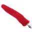 Анальна пробка з хвостом SKN-L01, Червоний - мініатюра 1