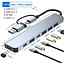 USB C Hub 7 в 1 – Алюминиевый USB-расширитель  - миниатюра 2