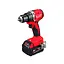 Шуруповерт-дрель аккумуляторный Milwaukee M18 BLPDRC-502C 18В 2х5 А/ч М12-М18 60 Нм 0·1700 об/мин 1.5 кг - мініатюра 2