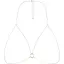Цепочка портупея Bijoux Indiscrets Magnifique Bra Chain украшение на тело Gold - миниатюра 2