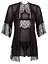 Комплект Cottelli Collection Lingerie Chemise Set L черный - миниатюра 6