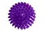 Массажный мячик EasyFit PVC 7.5 см жесткий фиолетовый (EF-1063-V) - миниатюра 1