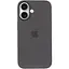 Чехол Epik Silicone case AAA с Magsafe и анимационной кнопкой для Apple iPhone 16, 6.1 Stone Grey - миниатюра 2