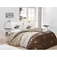 Комплект постільної білизни Beverly Hills Polo Club Євро Коричневий 000165547 - мініатюра 1