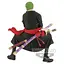 Фигурка Banpresto One Piece Большой Куш Зоря The Roronoa Zoro Wanokuni II 18 см B OP RZ w - миниатюра 2