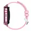 Умные детские смарт часы-телефон Wonlex KT34 камерой WI-FI GPS SIM-карта силиконовый ремешок Pink (17778) - миниатюра 4