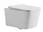Унитаз подвесной Mixxus Quadro-0304-R 520x360x365 мм, Rimless MI6707, Белый - миниатюра 3