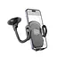 Автодержатель для телефона Hoco H10 General car holderwindshield черный - миниатюра 3