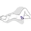 Вибратор для пар Adrien Lastic Couple Secrets II с пультом LRS два мотора универсальный - миниатюра 8