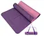 Коврик для йоги и фитнеса EasyFit Polarity Padma с ремнем (EF-A1924-VP) - миниатюра 1