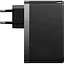 Зарядний пристрій Baseus GaN5 Pro 140W (2 x Type-C + USB) + Кабель Type-C + Type-C) Black (CCGP100201) - мініатюра 3