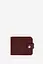 Кожаный портмоне Mini 2.2 бордовый. - миниатюра 2
