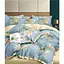 Комплект постельного белья Soho Elle Floret Olive Евро 200x230 см желто-голубой (A130214) - миниатюра 1