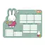 Школьное расписание Yes Miffy картон ламинированный 30 х 40 см (470534) - миниатюра 1