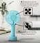 Ручний портативний вентилятор Portable Mini Fan X9 на акумуляторі з ручкою міні вентилятор USB - мініатюра 3