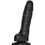Фалоімітатор Strap-On-Me Sliding Skin Realistic Dildo M 18.5 см чорний - мініатюра 1