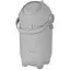 Кошик для підгузків Lionelo Purebin Grey (LOC-PUREBIN GREY) - мініатюра 1