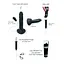Кончающий фаллоимитатор Strap-On-Me SQUIRTING CUM DILDO REALISTIC Black XL - миниатюра 2