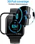 Защитная пленка Amazfeel для смарт-часов Amazfit GTS/GTS2 с рамкой (2 шт.) - миниатюра 3
