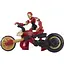 Игровой набор Hasbro Marvel Avengers Bend and Flex Iron Man с мотоциклом (F0244) - миниатюра 1