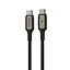 Кабель Proove Dense Metal Type-C to Type-C 60W (1m) black (CCDM60002201) - мініатюра 1