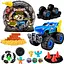 Игрушка в наборе Zuru Smashers Monster Wheels с аксессуарами (74103D) - миниатюра 1