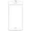 Захисне скло SKLO 5D (тех.пак) для Apple iPhone 7 plus / 8 plus (5.5) Білий / Біла підкладка - мініатюра 1