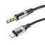 Аудіокабель BOROFONE BL19 Creator digital audio conversion cable iP Black - мініатюра 1