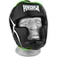 Боксерский тренировочный шлем PowerPlay 3100 PU XS Black/Green - миниатюра 2