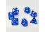 Набор кубиков Transparent 7 Dice Set - Blue , 7 шт. (g7dtran06) - миниатюра 2