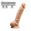 Фалоімітатор Silexd Premium Silicone Dildo Model 1 Size 9 23 см тілесний - мініатюра 2