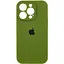 Чохол Epik Silicone Case Full Camera Protective (AA) для Apple iPhone 13 Pro (6.1) Зелений/Dark Olive - мініатюра 1